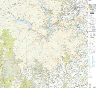 Powys - Powys 2 (1:25,000) Preview 1