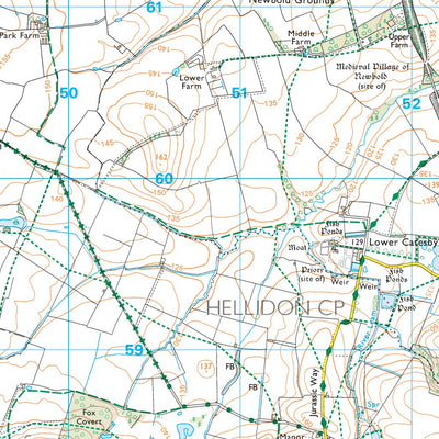 Woodford and Weedon Ward 1 (1:25,000) Preview 2