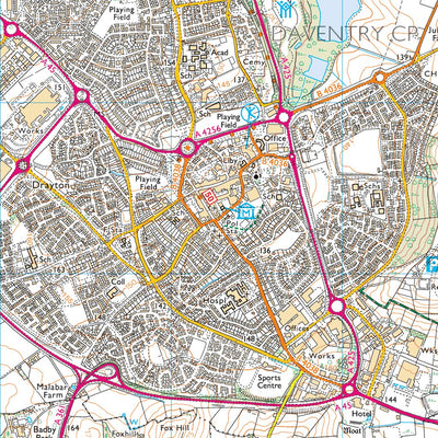 Woodford and Weedon Ward 1 (1:25,000) Preview 3