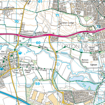 Long Buckby Ward 1 (1:25,000) Preview 2