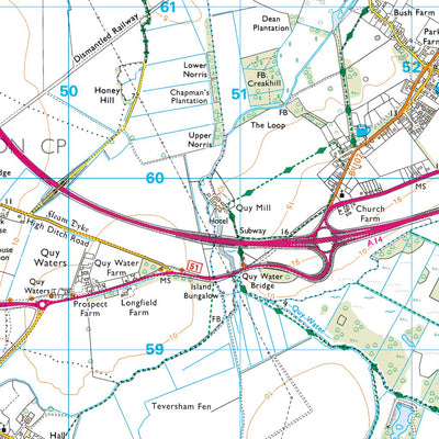 Bottisham Ward 1 (1:25,000) Preview 2