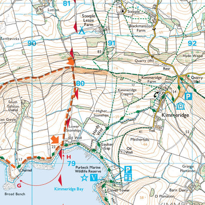 South East Purbeck Ward 1 (1:25,000) Preview 2