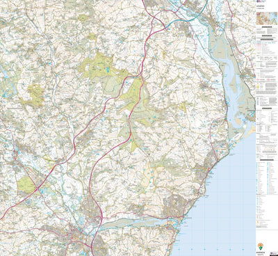 Teign Valley Ward 1 (1:25,000) Preview 1