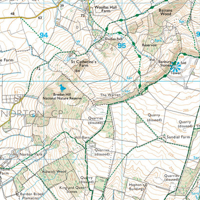 Longdon Ward 1 (1:25,000) Preview 3
