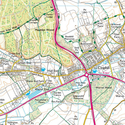 Northill Ward 1 (1:25,000) Preview 3