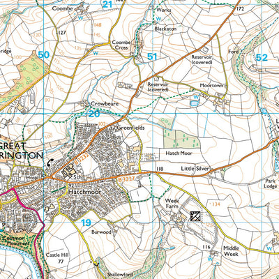 Two Rivers & Three Moors Ward 1 (1:25,000) Preview 2