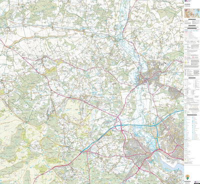 Ashurst, Bramshaw, Copythorne & Netley Marsh Ward 1 (1:25,000) Preview 1