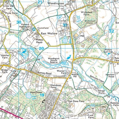 Ashurst, Bramshaw, Copythorne & Netley Marsh Ward 1 (1:25,000) Preview 2