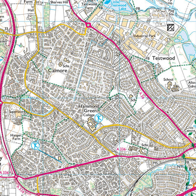 Ashurst, Bramshaw, Copythorne & Netley Marsh Ward 1 (1:25,000) Preview 3