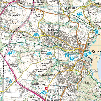 Sir Benfro - Pembrokeshire 4 (1:25,000) Preview 3