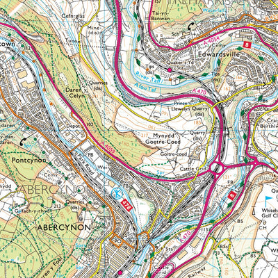 Caerffili - Caerphilly 1 (1:25,000) Preview 3