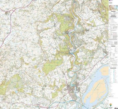 Sir Fynwy - Monmouthshire 1 (1:25,000) Preview 1