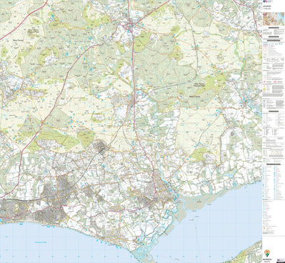 Brockenhurst & Denny Lodge Ward 1 (1:25,000) Preview 1