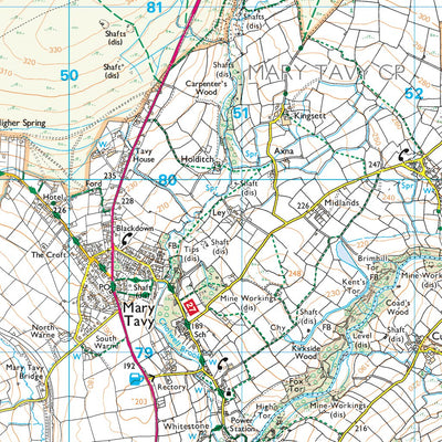 Bridestowe Ward 1 (1:25,000) Preview 2