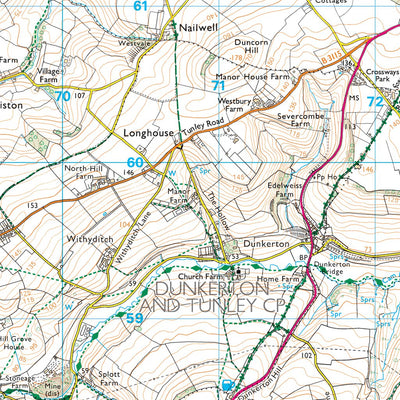Bathavon South Ward 1 (1:25,000) Preview 2