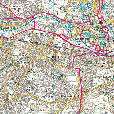 Bathavon South Ward 1 (1:25,000) Preview 3