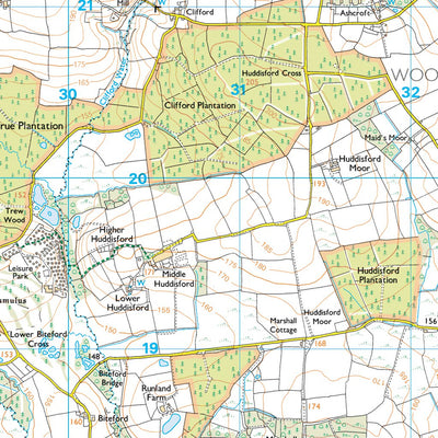 Hartland Ward 1 (1:25,000) Preview 2