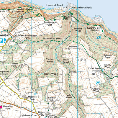 Hartland Ward 1 (1:25,000) Preview 3