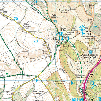 Buriton & East Meon Ward 1 (1:25,000) Preview 2