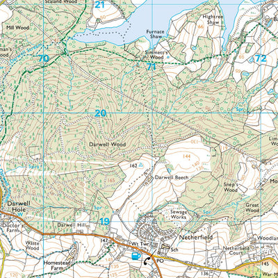 Burwash & the Weald Ward 1 (1:25,000) Preview 2