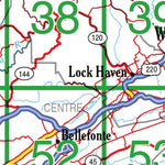 Pennsylvania Atlas & Gazetteer Overview Map Preview 2