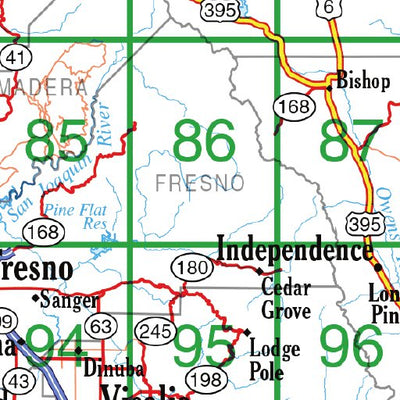 California Atlas & Gazetteer - Overview Map Preview 2