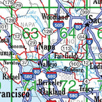California Atlas & Gazetteer - Overview Map Preview 3
