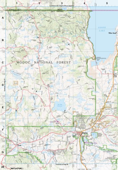 California Atlas & Gazetteer Page 28 Preview 1