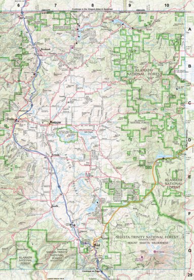 California Atlas & Gazetteer Page 25 Preview 1