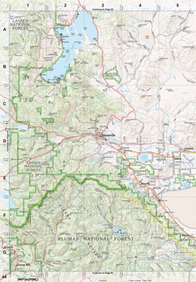 California Atlas & Gazetteer Page 44 Preview 1