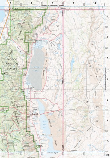 California Atlas & Gazetteer Page 29 Preview 1