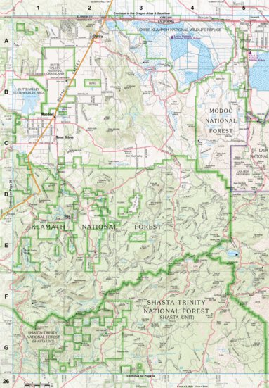 California Atlas & Gazetteer Page 26 Preview 1