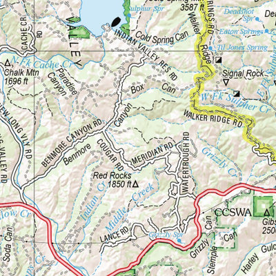 California Atlas & Gazetteer Page 56 Preview 3