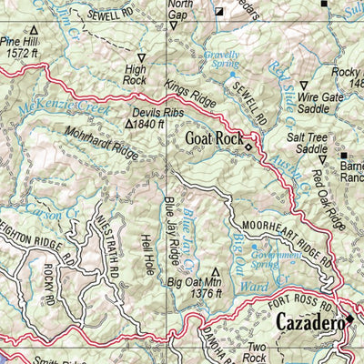 California Atlas & Gazetteer Page 62 Preview 3