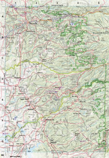 California Atlas & Gazetteer Page 66 Preview 1