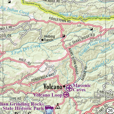 California Atlas & Gazetteer Page 66 Preview 2