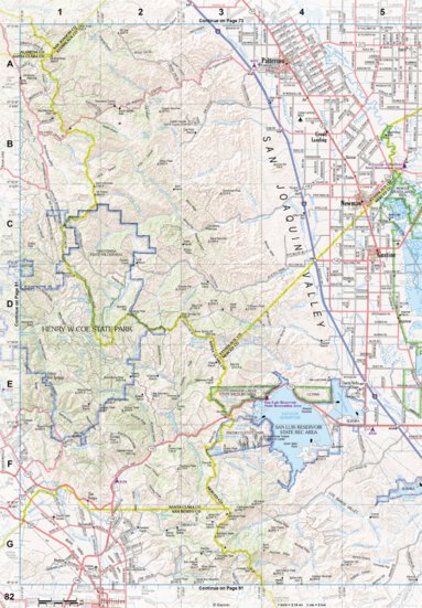 California Atlas & Gazetteer Page 82 Preview 1