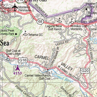 California Atlas & Gazetteer Page 90 Preview 2