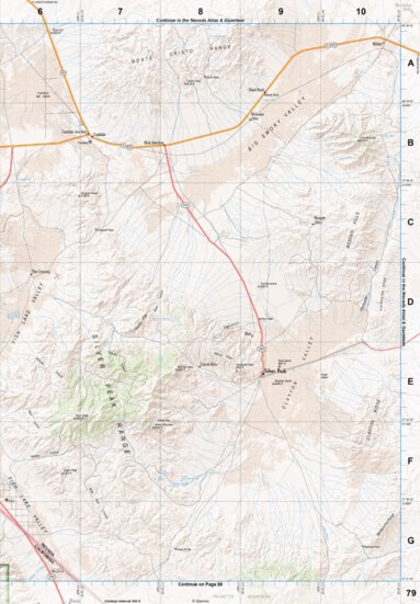 California Atlas & Gazetteer Page 79 Preview 1