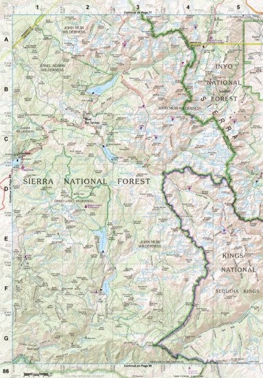 California Atlas & Gazetteer Page 86 Preview 1