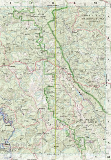 California Atlas & Gazetteer Page 39 Preview 1