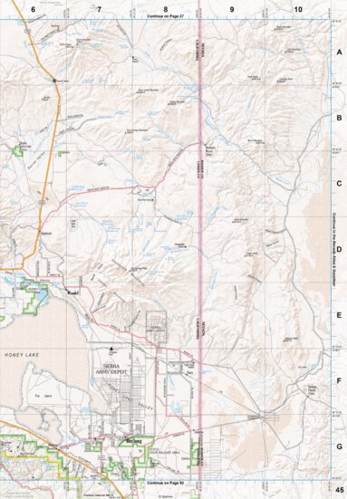 California Atlas & Gazetteer Page 45 Preview 1