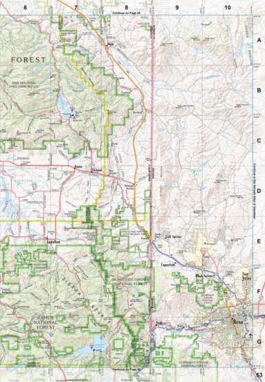 California Atlas & Gazetteer Page 53 Preview 1