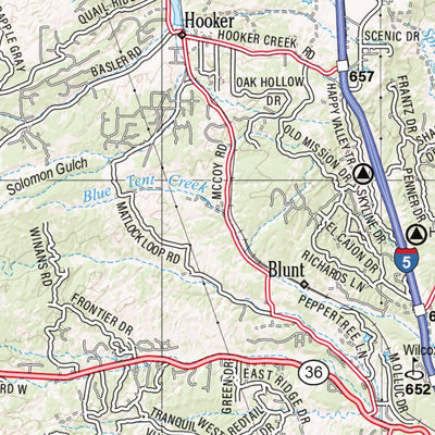California Atlas & Gazetteer Page 41 Preview 3