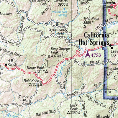 California Atlas & Gazetteer Page 105 Preview 3