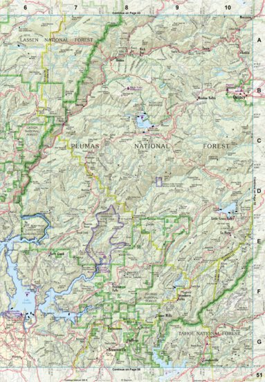 California Atlas & Gazetteer Page 51 Preview 1