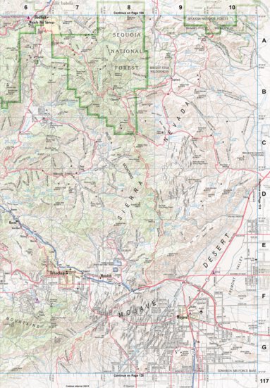 California Atlas & Gazetteer Page 117 Preview 1