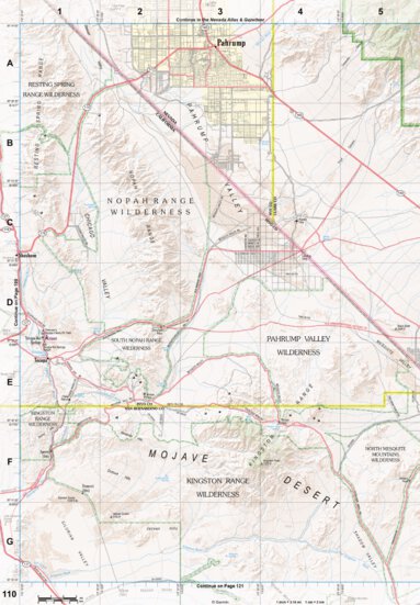 California Atlas & Gazetteer Page 110 Preview 1