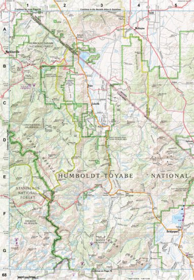 California Atlas & Gazetteer Page 68 Preview 1