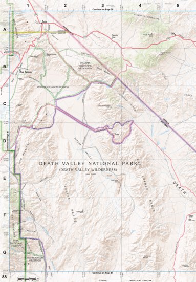 California Atlas & Gazetteer Page 88 Preview 1